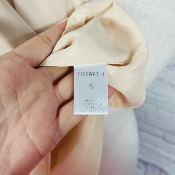 Edme & Esyllte Petra Cream with Blue & Red Aztec Embroidery A-Line Swing Dress - Picture 10 of 10